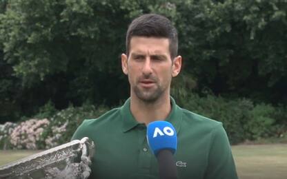 Djokovic: "Ero nervoso, superate molte difficoltà"
