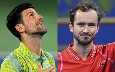 Djokovic in semifinale a Dubai: ora c'è Medvedev