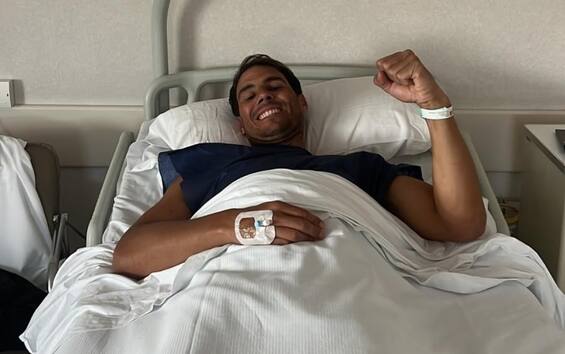Nadal, cumpleaños en el hospital: operado del iliopsoas en Barcelona. la noticia