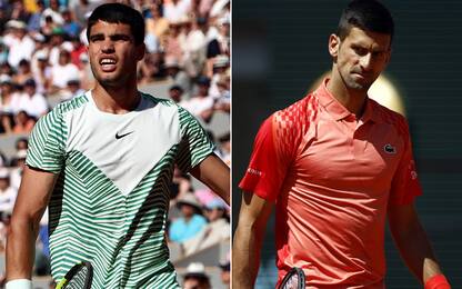Alcaraz-Djokovic, è semifinale da sogno a Parigi