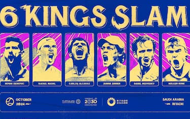 Jannik d'Arabia: anche Sinner al '6 Kings Slam'