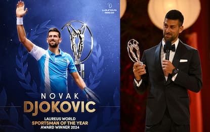 Djokovic sportivo dell'anno: i premi del Laureus