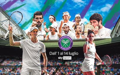 Dieci canali e un dream team: Wimbledon è su Sky