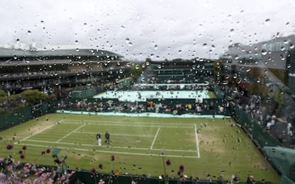 Wimbledon, si riparte dopo lo stop per pioggia