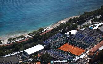 General view at the Monaco Rolex Masters in Monte Carlo, on April, 15, 2022. Photo by Corinne Dubreuil/ABACAPRESS.COM