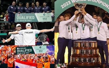 Coppa Davis, le 16 qualificate alla fase a gironi