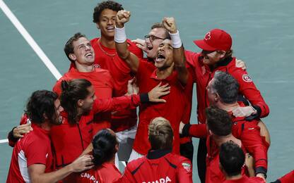 L'albo d'oro della Coppa Davis: prima volta Canada