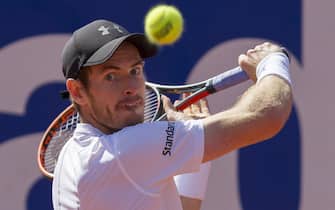 Andy Murray during the match against Albert Ramos-Viñolas in the ATP 500 Open Barcelona Banc de Sabadell in Barcelona, on April 28, 2017. (Photo by Miquel Llop/NurPhoto via Getty Images)