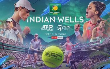 Comincia Indian Wells: dalle 20 LIVE su Sky Sport