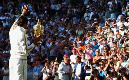 I più vincenti su erba: Federer l'inarrivabile
