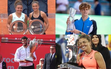 Anno d'oro del tennis italiano: 9 titoli in 5 mesi