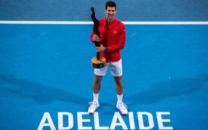 Djokovic raggiunge Nadal: 92 titoli conquistati