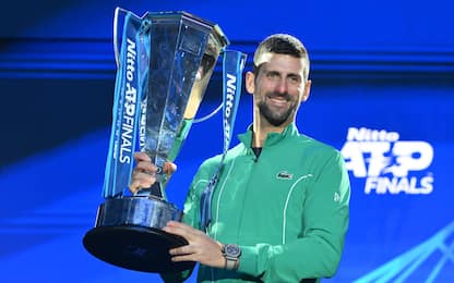 La classifica dei titoli ATP: Djokovic a 98