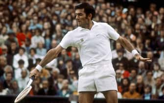 Australian tennis player Ken Rosewall, circa 1965. (Photo by Getty Images)