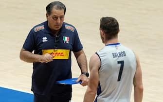 Ferdinando De Giorgi - Head coach Italy volley team  during  Volleyball Nations League - Man - Italy vs Netherlands, Volleyball Intenationals in Bologna, Italy, July 20 2022