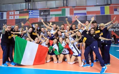 Italia U17 vince Europei: Bovolenta protagonista