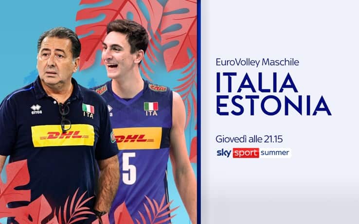 Grafica volley europei Italia Estonia