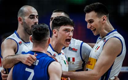 VNL, Italia-Brasile 3-2: Parigi sempre più vicina