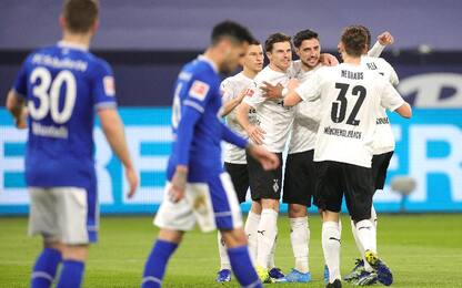 Schalke 04-Monchengladbach 0-3