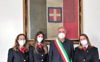 Ferrovie: Ancona,3 giovani donne capotreno giurano in Comune