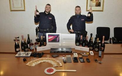 Furti: arrestati tre ladri seriali di champagne