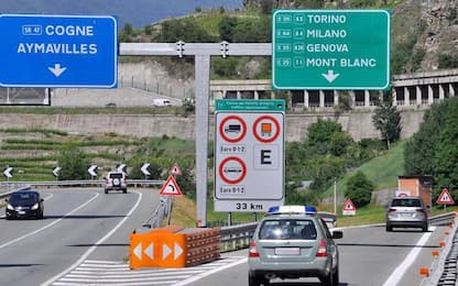 Viabilità, riapre al traffico tangenziale di Aosta