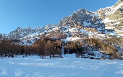 Maltempo, chiude Val Veny, stop sci di fondo in Val Ferret