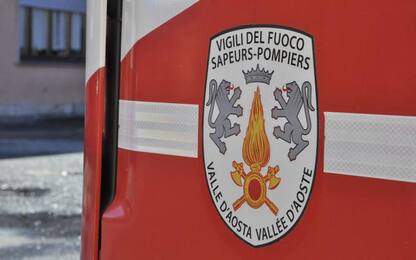 Incendio ad Antey-Saint-André, un intossicato