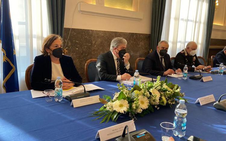 La ministra Lamorgese a Foggia
