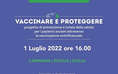 'Vaccinare è proteggere' fa tappa in Campania,Puglia,Sicilia