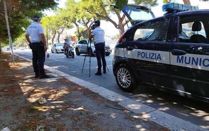 Incidenti: più controlli a Bari,Polizia locale con telelaser