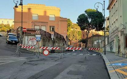 Muro di via Porcell, Comune Cagliari chiede soluzione rapida
