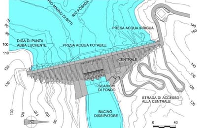 Siccità: in alta Baronia progetto per diga di Abba Luchente
