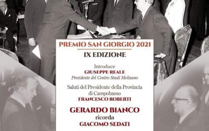 'Premio San Giorgio 2021' alla memoria on. Giacomo Sedati