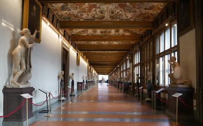 Musei: a Uffizi 7.300 visitatori in meno di una settimana