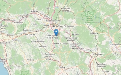 Terremoti: 4 scosse nel Fiorentino, più forte 2.7