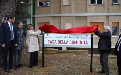 Inaugurata a Città Pieve la prima "Casa della comunità"