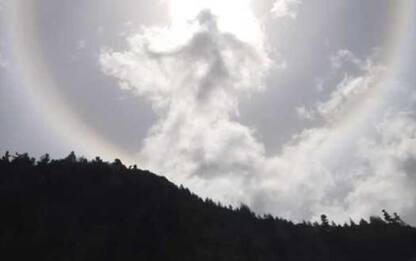 Alone solare, fenomeno ottico in Alto Adige