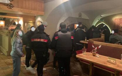 Covid: 200 giovani fanno festa in un locale in Val Gardena