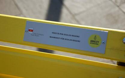 A Bolzano una panchina gialla per ricordare Giulio Regeni