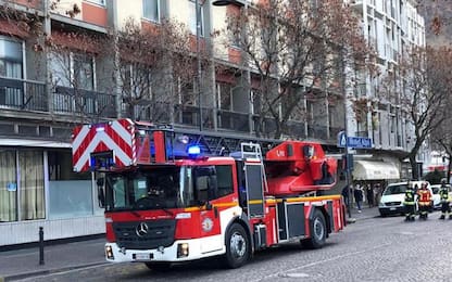 Incendio in corso Italia a Bolzano, 5 intossicati
