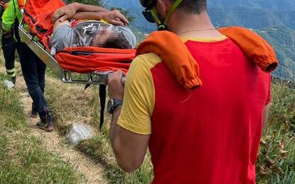 Incidenti montagna: ciclista ferito mentre scende downhill