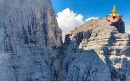 Frana di rocce sul Monte Pelmo, nessuna persona coinvolta