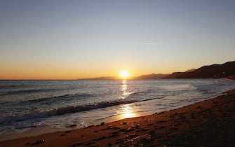 FINALE LIGURE, ITALY - DECEMBER 27:  A general view of the Ligurian Riviera at sunset on December 27, 2011 in Finale Ligure, Italy. Finale Ligure is a commune in the Province of Savona, divided into three boroughs called Finale Ligure Marina, Finalpia and Finalborgo.  (Photo by Vittorio Zunino Celotto/Getty Images)