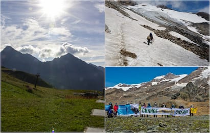 Legambiente: “Sul Monte Rosa sempre meno ghiacciai, deserto di rocce”