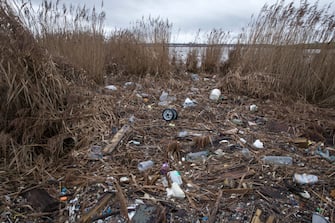 RAINHAM, KENT - JANUARY 02:  Plastics and other detritus line the shore of the Thames Estuary on January 2, 2018 in Rainham, Kent. Tons of plastic and other waste lines areas along the Thames Estuary shoreline, an important feeding ground for wading birds and other marine wildlife. According to the United Nations Environment Programme (UNEP), at current rates of pollution, there will likely be more plastic in the sea than fish by 2050. In December 2017 Britain joined the other 193 UN countries and signed up to a resolution to help eliminate marine litter and microplastics in the sea. It is estimated that about eight million metric tons of plastic find their way into the world's oceans every year. Once in the Ocean plastic can take hundreds of years to degrade, all the while breaking down into smaller and smaller 'microplastics,' which can be consumed by marine animals, and find their way into the human food chain.  (Photo by Dan Kitwood/Getty Images)