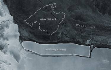 Il più grande iceberg del mondo si è staccato dall'Antartide
