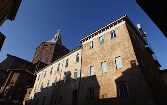 PAVIA, ITALY - JANUARY 05: A general view of Piazza Grande on January 5, 2012 in Pavia, Italy. Pavia is a town of the Lombardy region, northern Italy. ItÂ´s the home of one of the Europeans oldest universities, founded in 1361. (Photo by Vittorio Zunino Celotto/Getty Images)