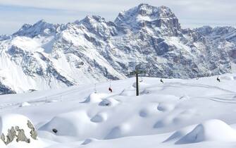 Cortina innevata