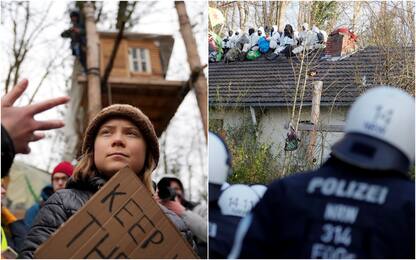 Germania, protesta contro miniera: Thunberg indentificata e rilasciata